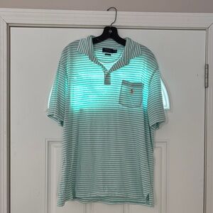 Polo by Ralph Lauren Mint Striped Polo Shirt